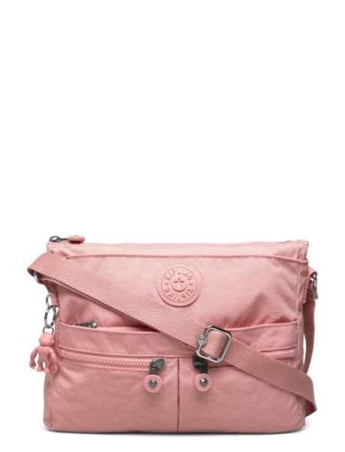 New Angie Bags Crossbody Bags Pink Kipling