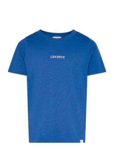 Dexter T-Shirt Kids Tops T-shirts Short-sleeved Blue Les Deux