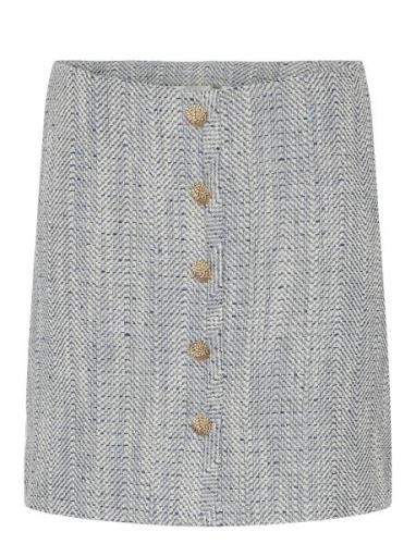 Yasnorali Hmw Short Skirt - Ex Lyhyt Hame Grey YAS