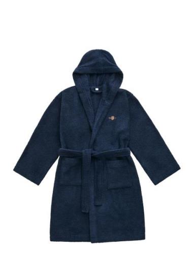 Archive Shield Terry Kids Robe Aamutakki Kylpytakki Navy GANT