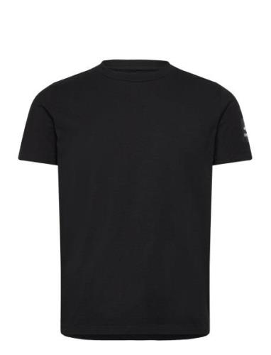 T-Shirt Regular_Slim Tops T-shirts Short-sleeved Black Replay