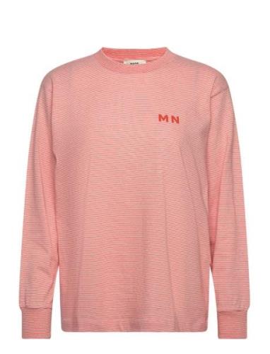 Crisp Jersey Bolette Tee Ls Tops T-shirts & Tops Long-sleeved Pink Mad...