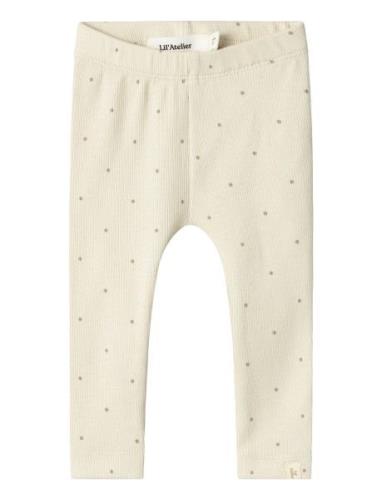 Nbfgago Kye Slim Legging Lil Bottoms Leggings Cream Lil'Atelier