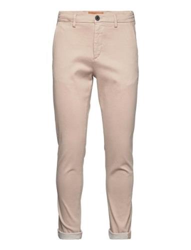 Mmghunt Soft String Pant Bottoms Trousers Chinos Beige Mos Mosh Galler...