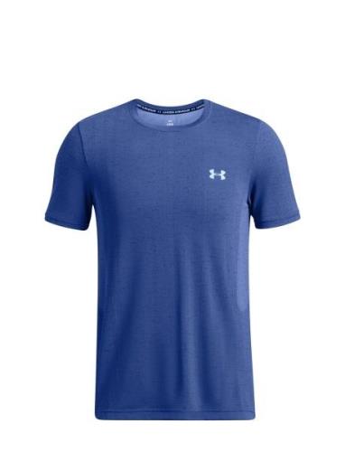 Vanish Seamless Ss Sport T-shirts Short-sleeved Blue Under Armour