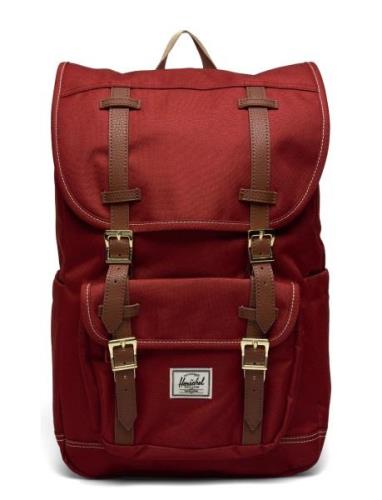 Herschel Little America Mid Backpack Reppu Laukku Red Herschel