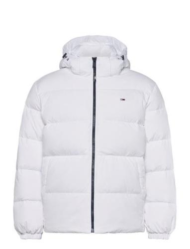 Tjm Essential Down Jacket Ext Vuorillinen Takki Topattu Takki White To...