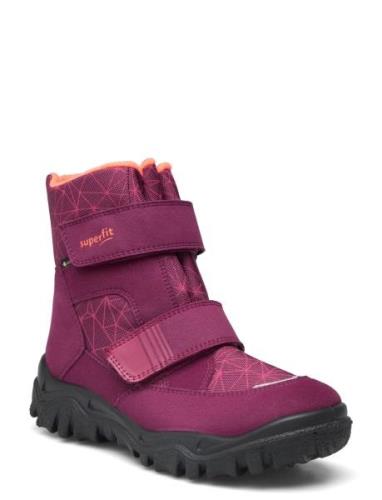 Husky Talvikengät Tarroilla Purple Superfit