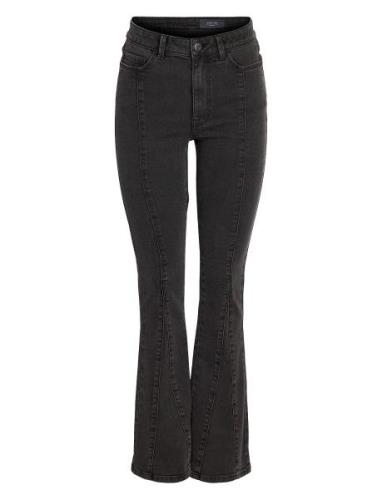 Nmmandy Nw Flared Jeans Vi510Bl Bottoms Jeans Flares Black NOISY MAY