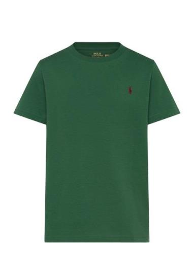 26/1 Jersey-Ss Cn-Tp-Tsh Tops T-shirts Short-sleeved Green Ralph Laure...