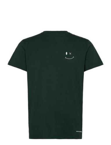 Patrick Organic Tee Tops T-shirts Short-sleeved Green Clean Cut Copenh...