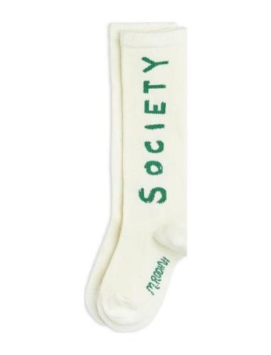 Society Knee-High Socks Sukat Cream Mini Rodini