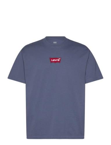 Lse_Vintage Fit Gr Tee Lse_Bat Tops T-shirts Short-sleeved Blue LEVI´S...