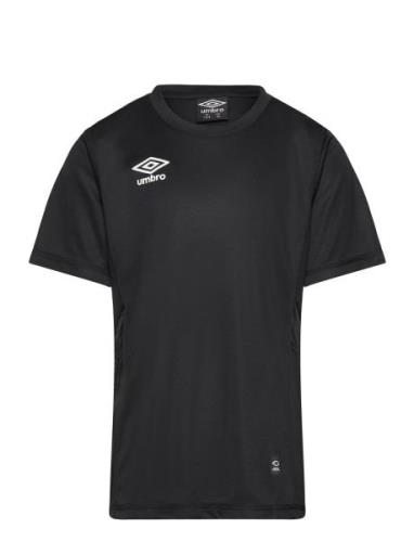 Liga Ss Jersey Jr Tops T-shirts Short-sleeved Black Umbro