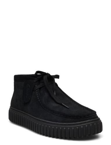 Torhill Hi G Nyörisaappaat Black Clarks