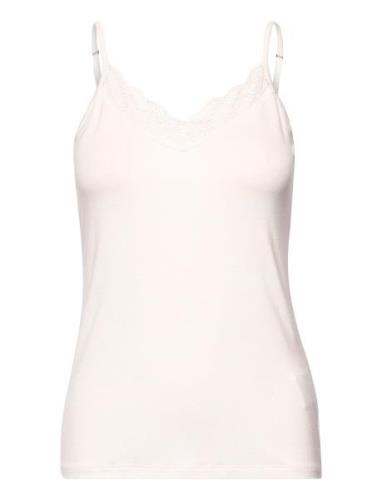 Almann Top Strap Tops T-shirts & Tops Sleeveless White Noa Noa