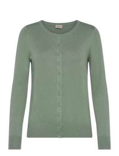 Frzubasic 60 Cardigan Tops Knitwear Cardigans Green Fransa