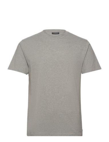 Sid Basic T-Shirt Tops T-shirts Short-sleeved Grey J. Lindeberg