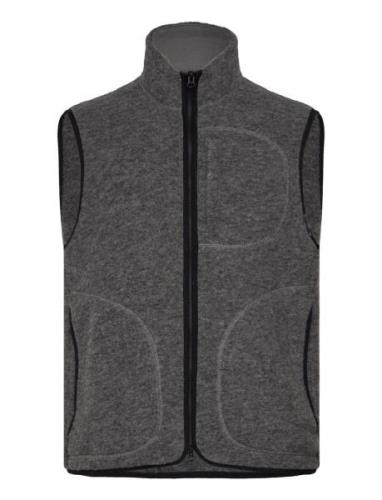 Duncan Wool Fleece Vest Liivi Grey J. Lindeberg