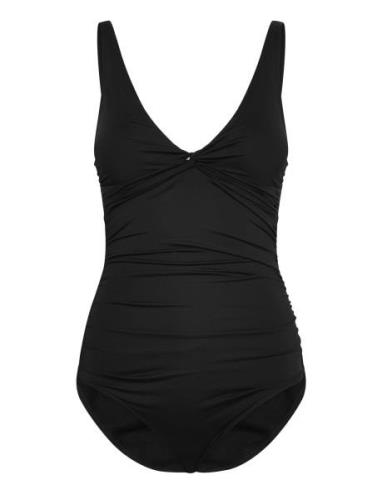 Simi Solid Swimsuit Recycled Uimapuku Uima-asut Black Panos Emporio