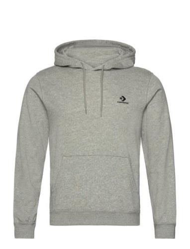 Standard Fit Left Chest Star Chev Emb Hoodie Ft Tops Sweat-shirts & Ho...