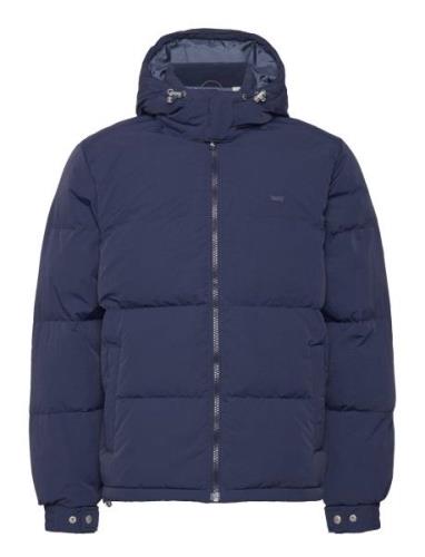 Rockridge Short Puffer Dress B Vuorillinen Takki Topattu Takki Blue LE...