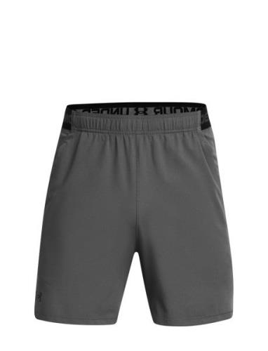 Ua Vanish Woven 6In Shorts Sport Shorts Sport Shorts Grey Under Armour