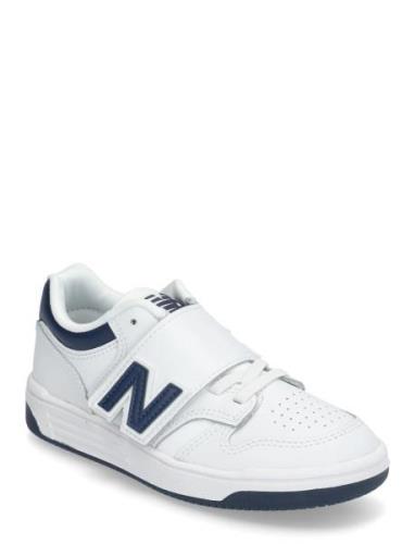 New Balance 480 Kids Hook & Loop Matalavartiset Sneakerit Tennarit Whi...