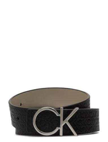 Ck Reversible Belt 3.0_Mono Vyö Black Calvin Klein