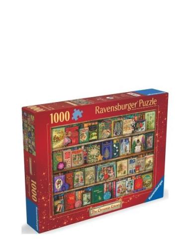 The Christmas Library 1000P Toys Puzzles And Games Puzzles Classic Puz...