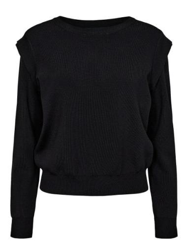 Nunilli Pullover Tops Knitwear Jumpers Black Nümph