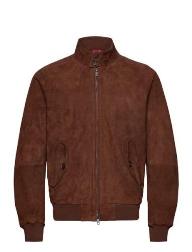 G9 Suede Nahkatakki Brown Baracuta