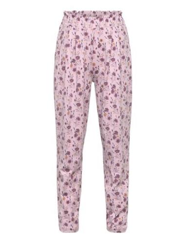 Pants Aop Bottoms Trousers Pink Minymo