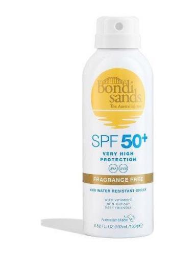 Spf 50+ Fragrance Free Sunscreen Spray Aurinkorasva Vartalo Nude Bondi...