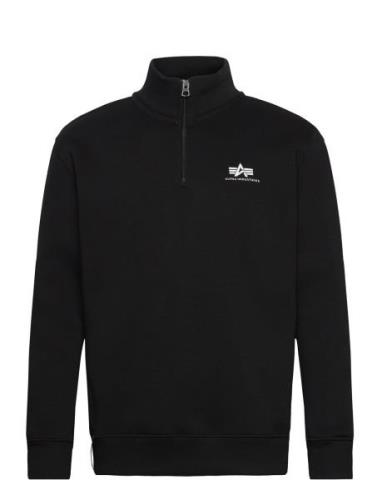 Half Zip Sweater Sl Tops Sweat-shirts & Hoodies Sweat-shirts Black Alp...