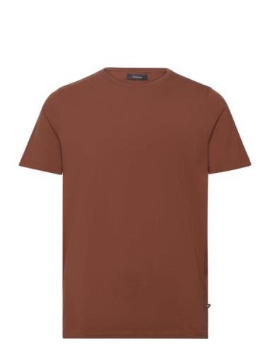 Jermalink Tops T-shirts Short-sleeved Brown Matinique