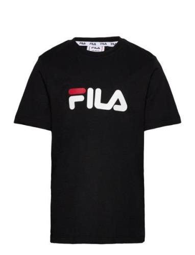 Solberg Tops T-shirts Short-sleeved Black FILA