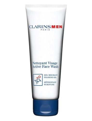 Clarins Men Active Face Wash 125 Ml Kasvojenpuhdistus Nude Clarins