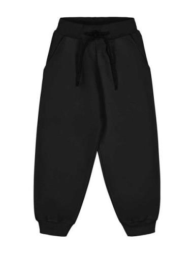 Relaxed Sweatpants Bottoms Sweatpants Black Gugguu