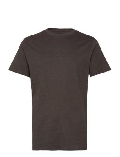 Jermane Tops T-shirts Short-sleeved Brown Matinique