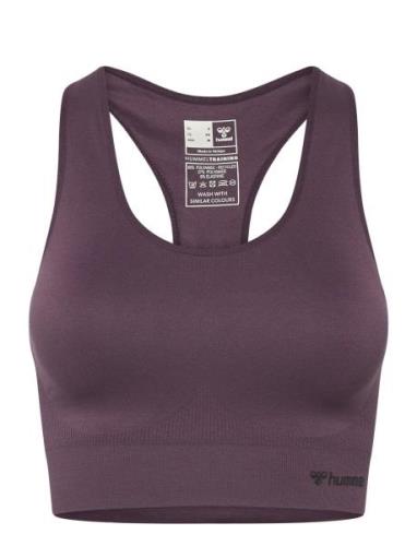 Hmltif Seamless Sports Top Sport Bras & Tops Sports Bras - All Purple ...