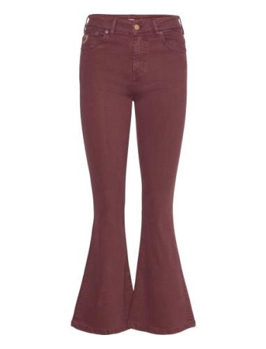 Raval 16 Megalia Shot Bottoms Jeans Flares Red Lois Jeans