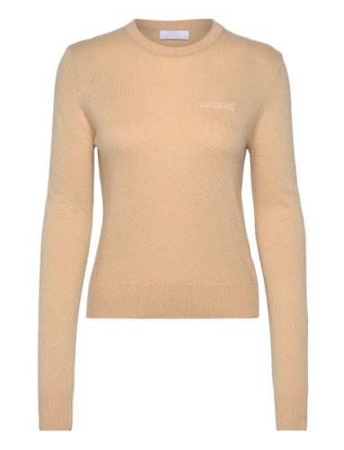 2Nd Lance Tt - Soft Wool Blend Tops Knitwear Jumpers Beige 2NDDAY