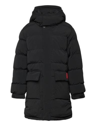 Puffer Jacket Toppatakki Black Hugo Kids