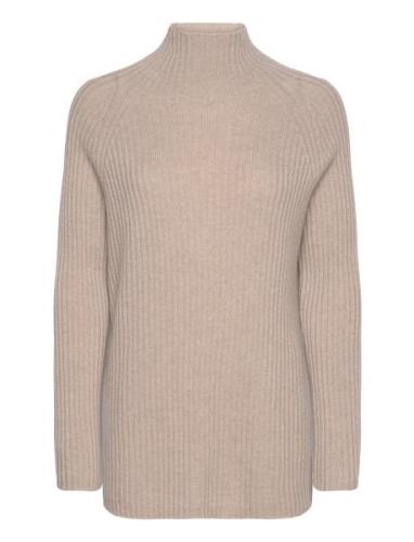 Lille Sweater Tops Knitwear Jumpers Beige Balmuir