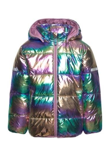 Puffer Jacket Small Kids Toppatakki Multi/patterned Lindex