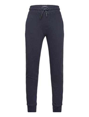 Cotton Jogger-Style Trousers Bottoms Sweatpants Navy Mango