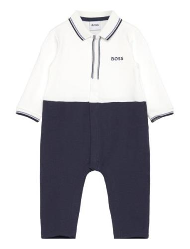 Ceremony Short All In Pitkähihainen Body Navy BOSS