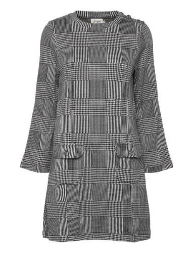 Janet Dress Lyhyt Mekko Grey Jumperfabriken