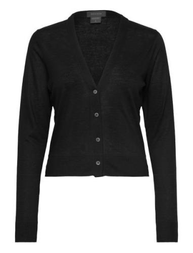 Cica Cardi Tops Knitwear Cardigans Black Residus